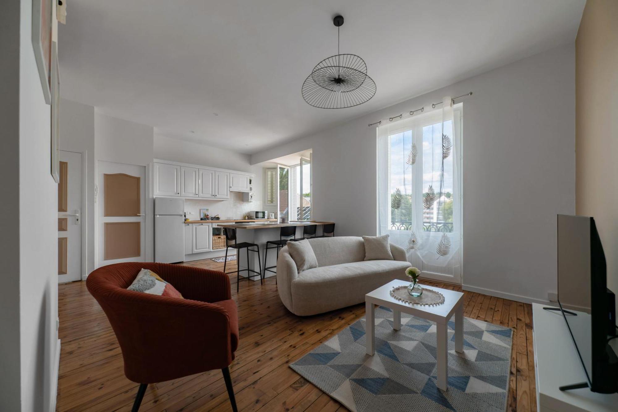 Le Grenet - Appartement Design En Duplex Vichy Ngoại thất bức ảnh