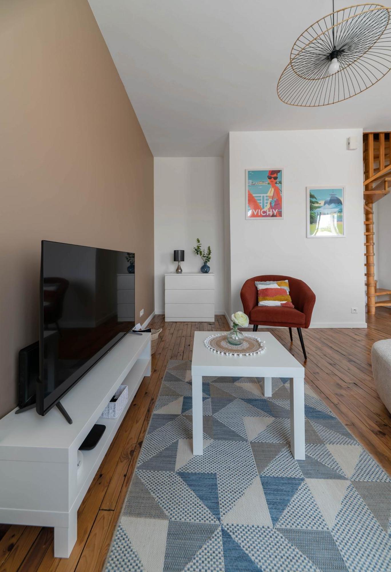Le Grenet - Appartement Design En Duplex Vichy Ngoại thất bức ảnh